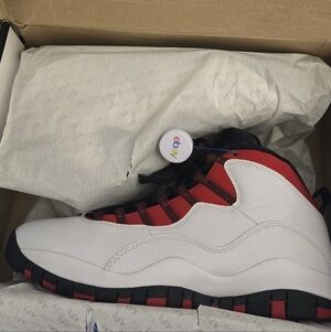 Air Jordan Retro 10 Russell Westbrooks 2018 Red White & Royal Blue Sneakers 13